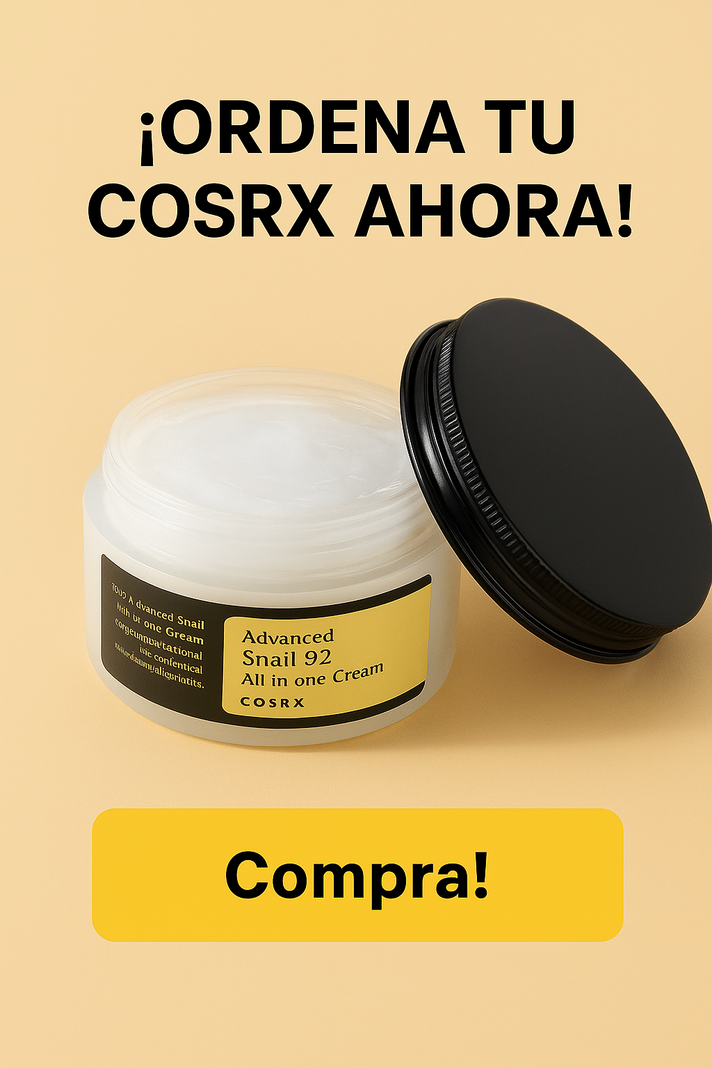 CREMA EN GEL CARACOL COSRX - Rejuvenece la piel de tu rostro